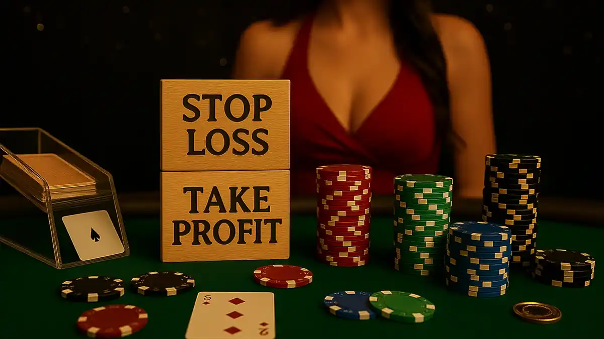 百家樂規則示意：牌值計算與補牌規則流程圖