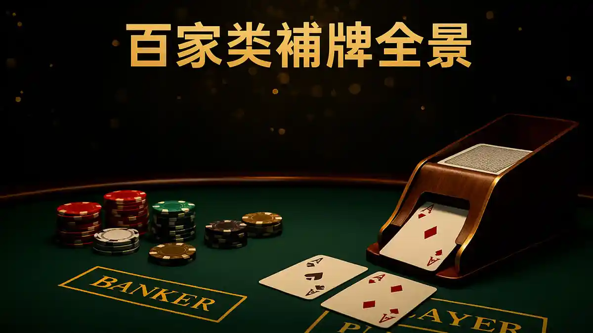 百家樂補牌規則與第三張牌流程總覽