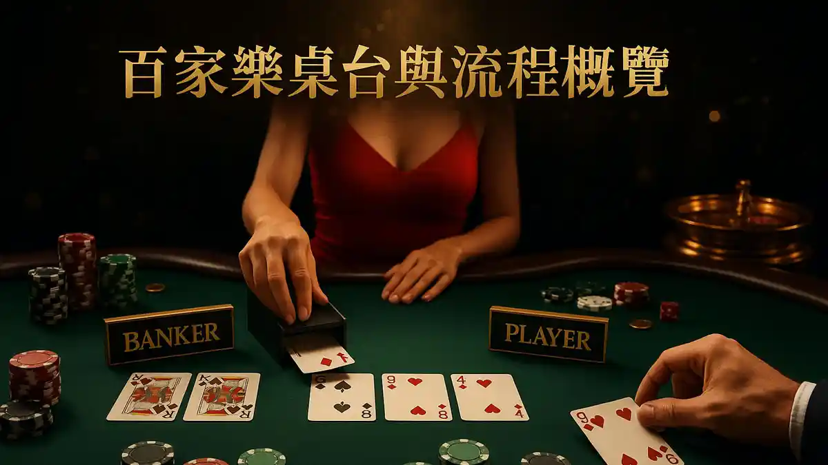 百家樂桌台與流程概覽：從發兩張到第三張補牌的節奏