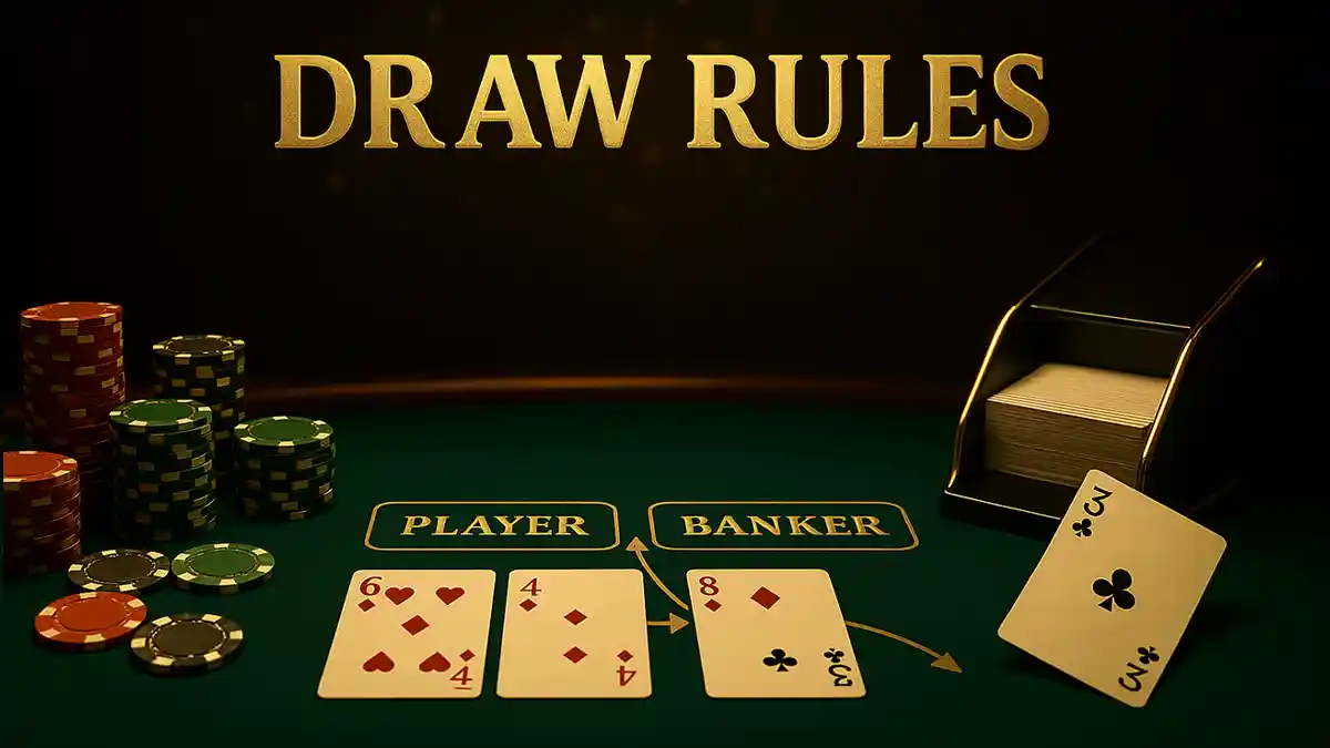 百家樂補牌規則圖表