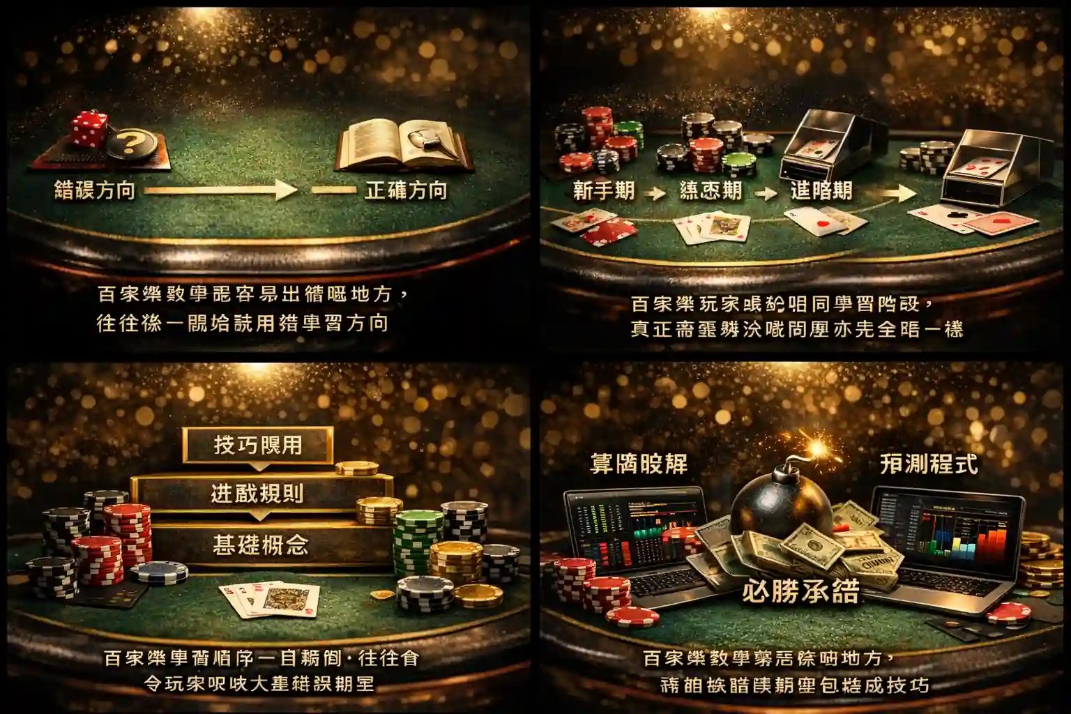 真人百家樂與線上百家樂學習重點與風險差異