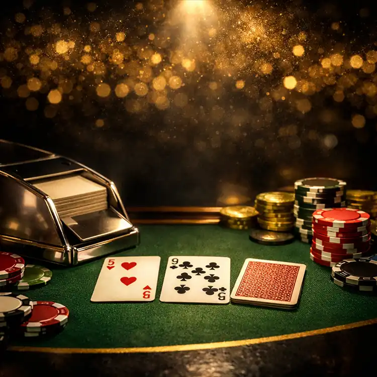 百家樂補牌口訣記憶概念圖
