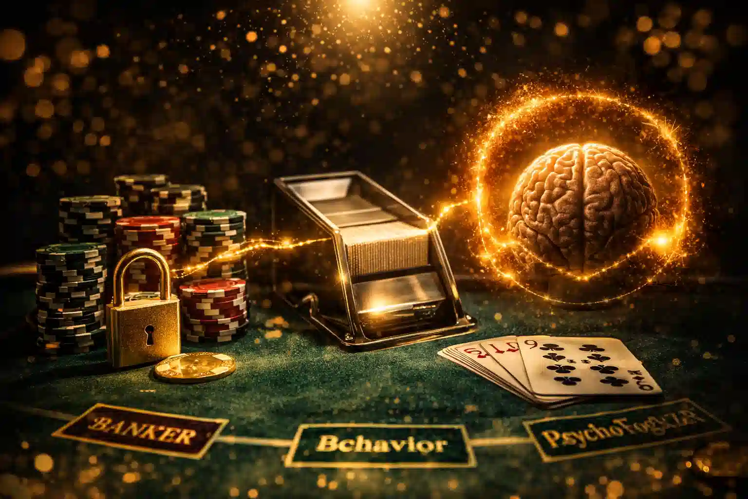 百家樂理性參與與風險控制框架圖
