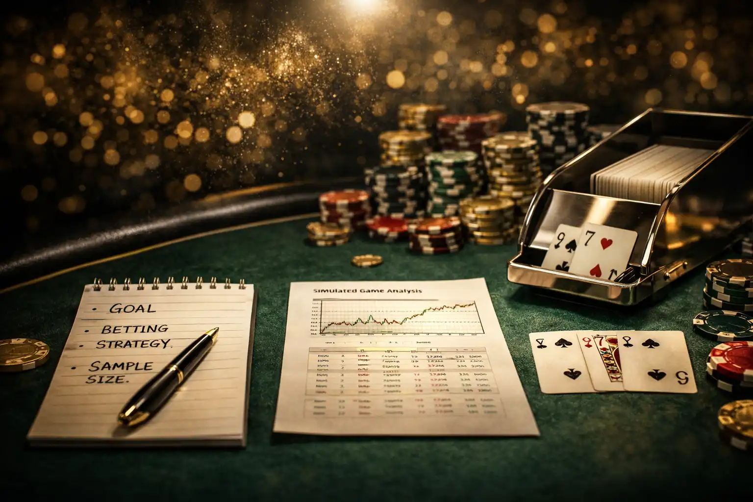 百家樂模擬器正確使用流程與分析框架圖
