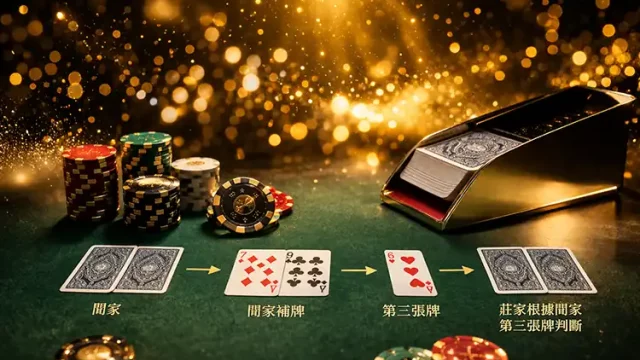 百家樂補牌規則為什麼這樣設計？莊閒優勢與機率邏輯解析